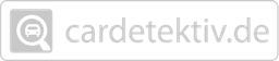 Das Bild zeigt das cardetektiv.de-Logo. Es kombiniert ein Lupensymbol mit einem stilisierten Auto und dem Schriftzug "cardetektiv.de". Das Design hebt die Funktion des Unternehmens hervor, das sich auf Fahrzeugprüfungen oder -detektivarbeit spezialisiert. Die klare, einfache Gestaltung und die Verwendung der Lupe unterstreichen den Fokus auf die gründliche Untersuchung und Analyse von Fahrzeugen.